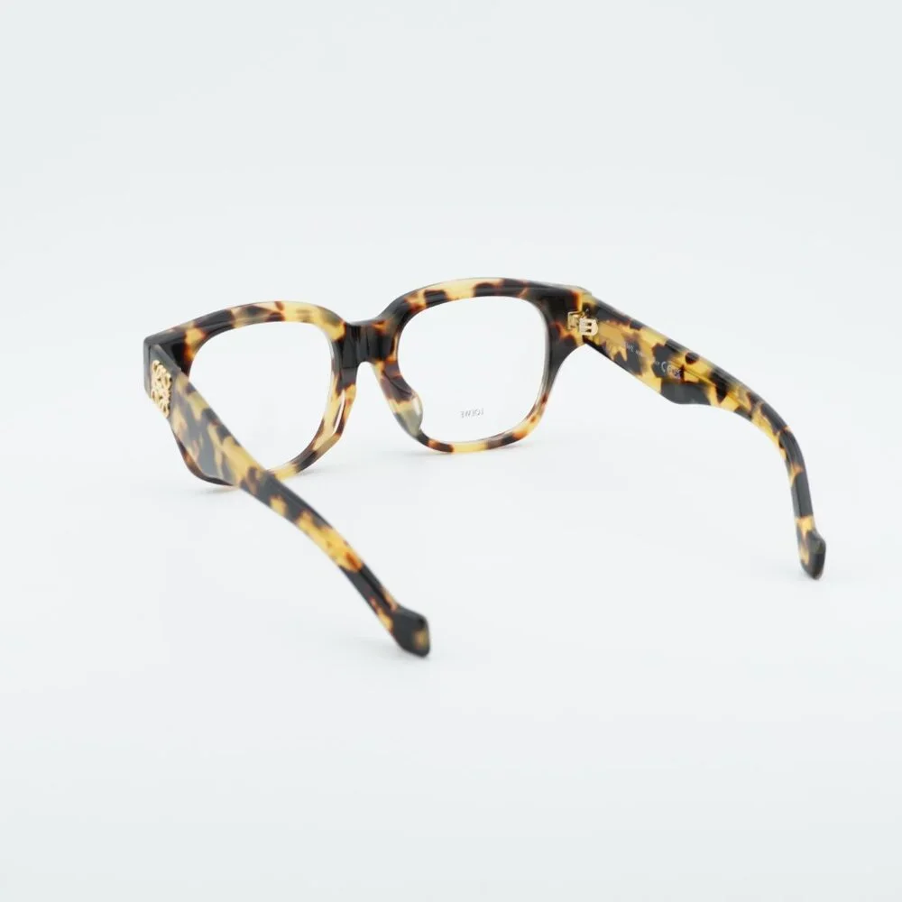 Loewe LW50091F 056 Eyeglasses Brown Havana 51mm Square Frame